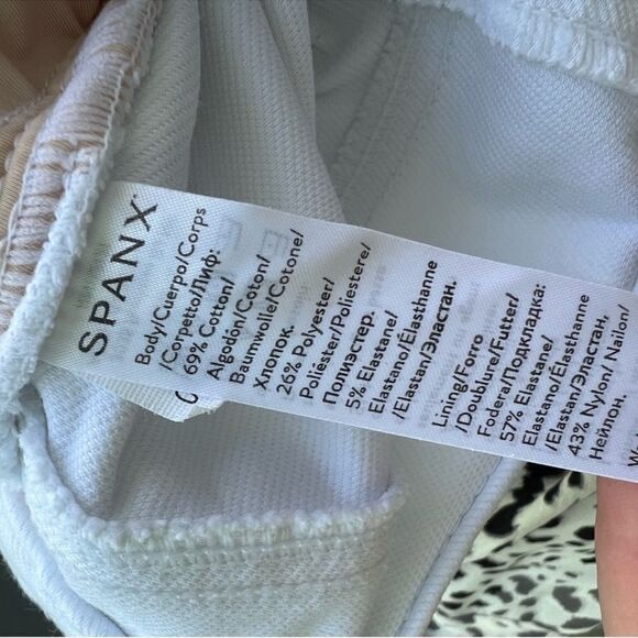 Spanx White Stretch Jeans Jean-ish Ankle Skinny Legging 20018 Size Small - Picture 7 of 7
